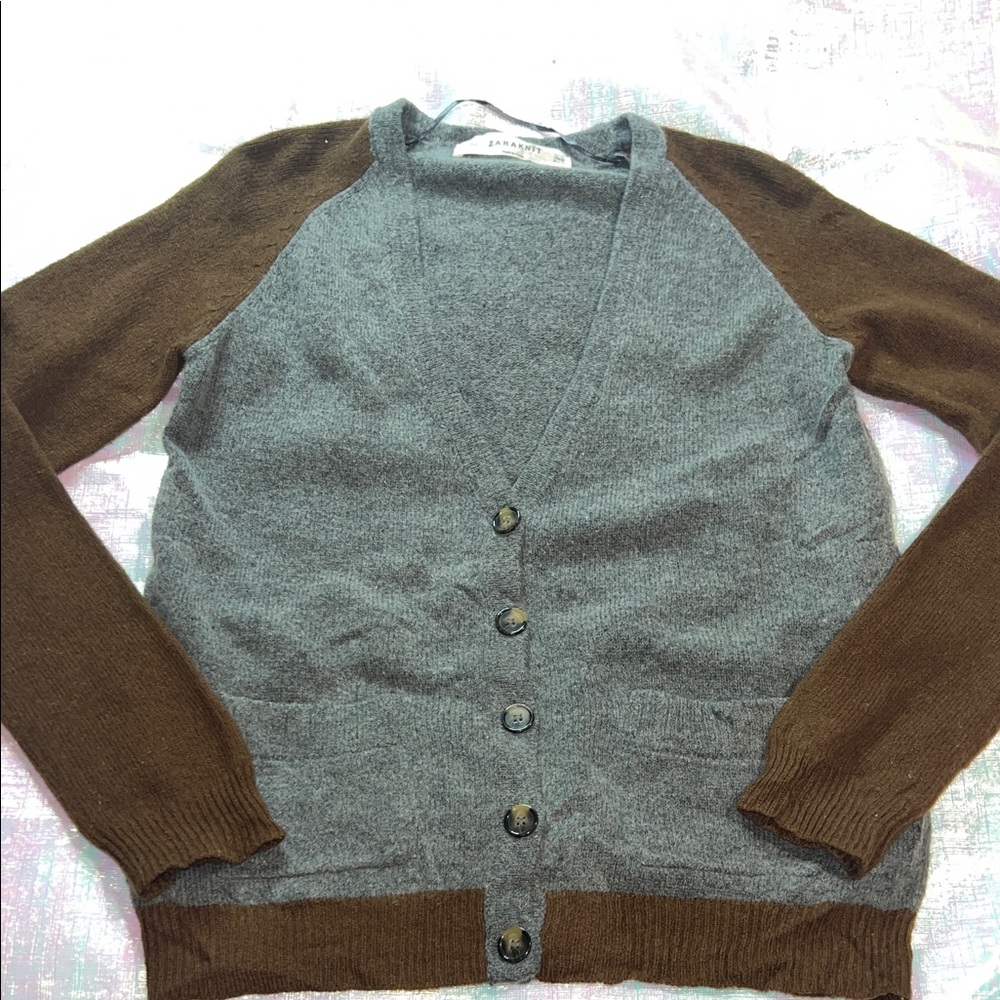 Zara Knit  Men's Cardigan Sweater 185
